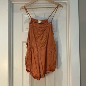 Rust Orange Billabong Romper